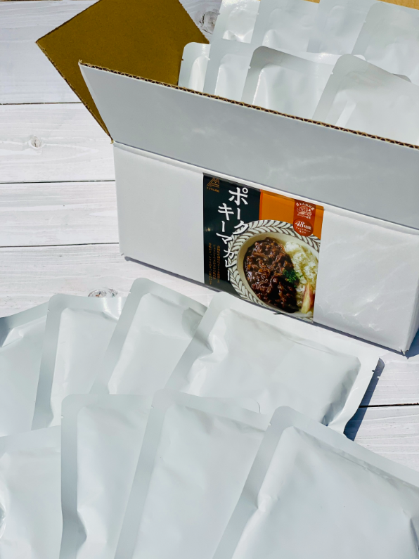 富士山麓ポークキーマカレー【非常食・保存食】3日分セット〈180g×36食・4人家族分〉